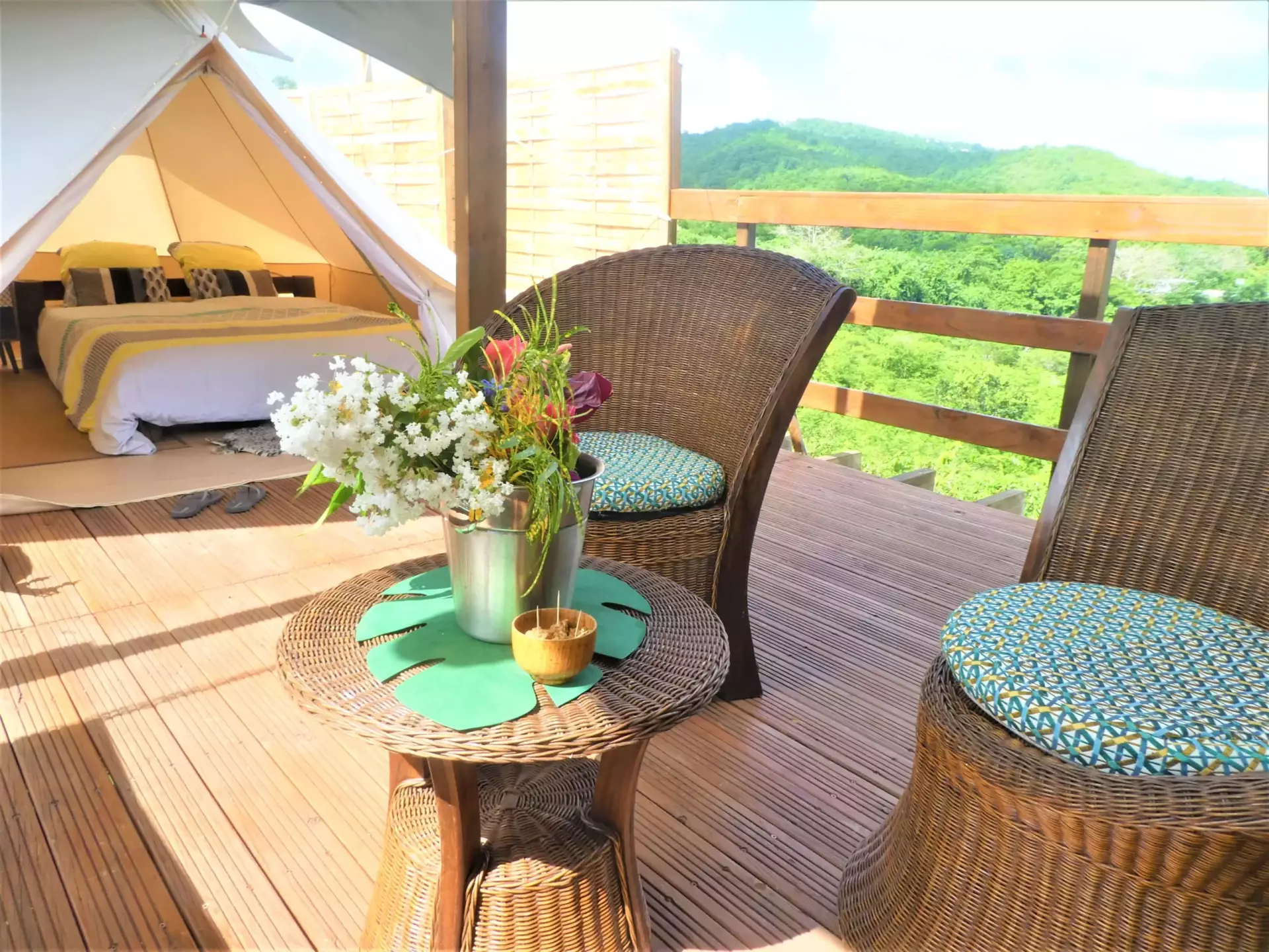 glamping martinique